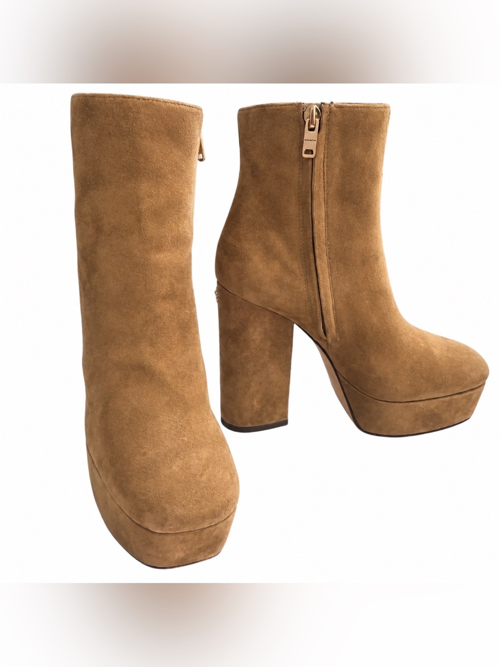 Coach Platform Booties - Picture 2 of 8